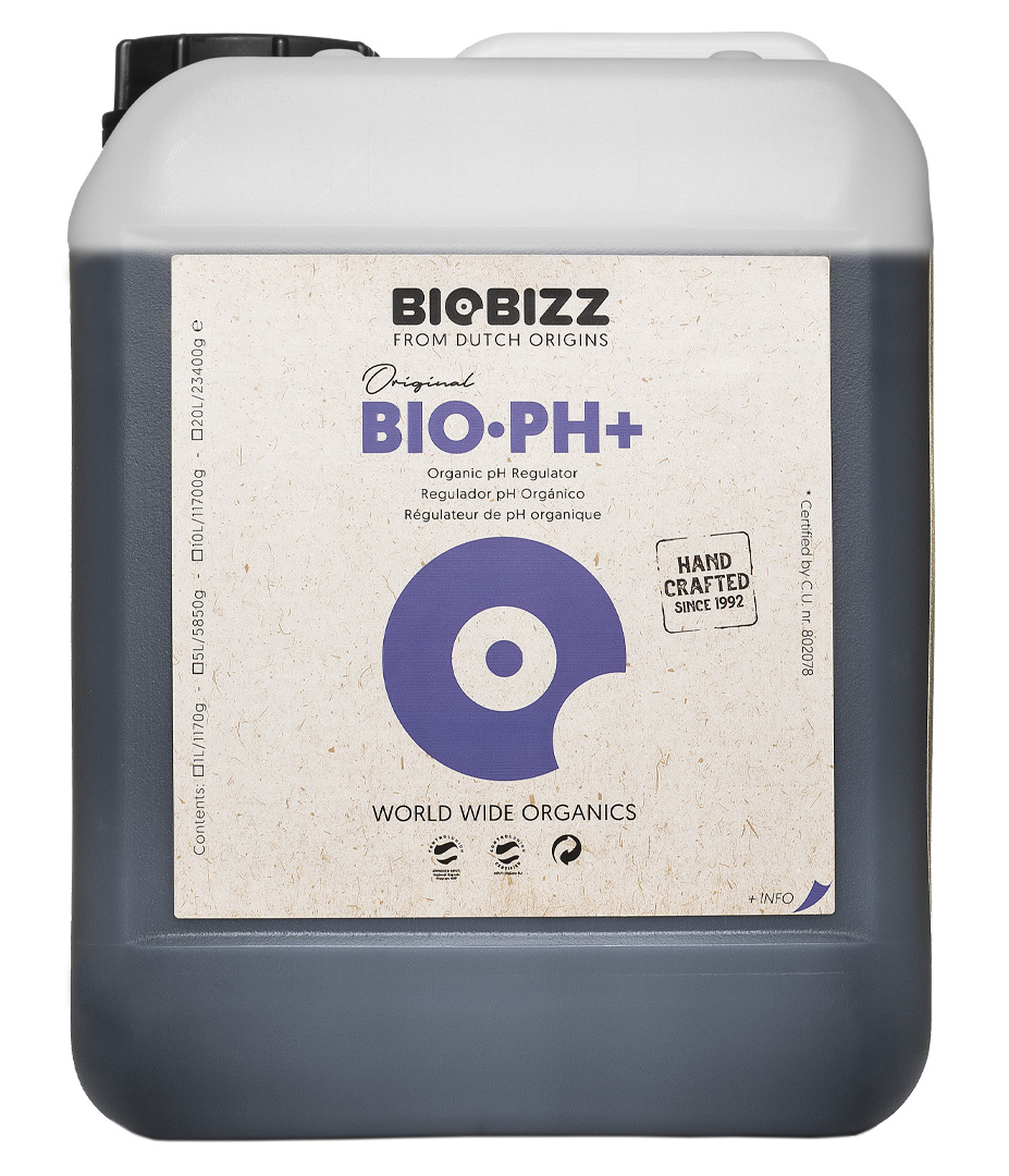 Biobizz Bio pH+ Plus 5 l BioBizz Bio pH+ Plus 5l