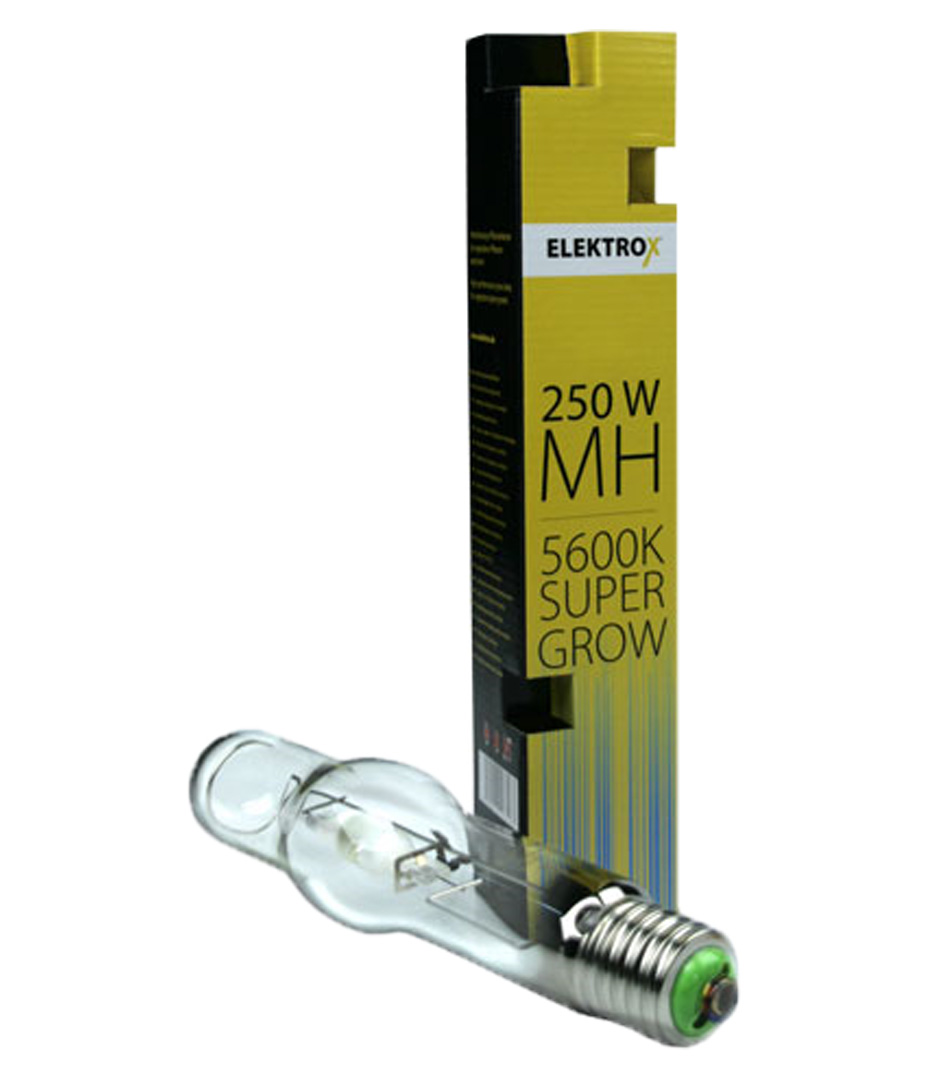 Elektrox Super Grow MH Wachstumsleuchtmittel 250 W Growversand elektrox MH super grow 250w