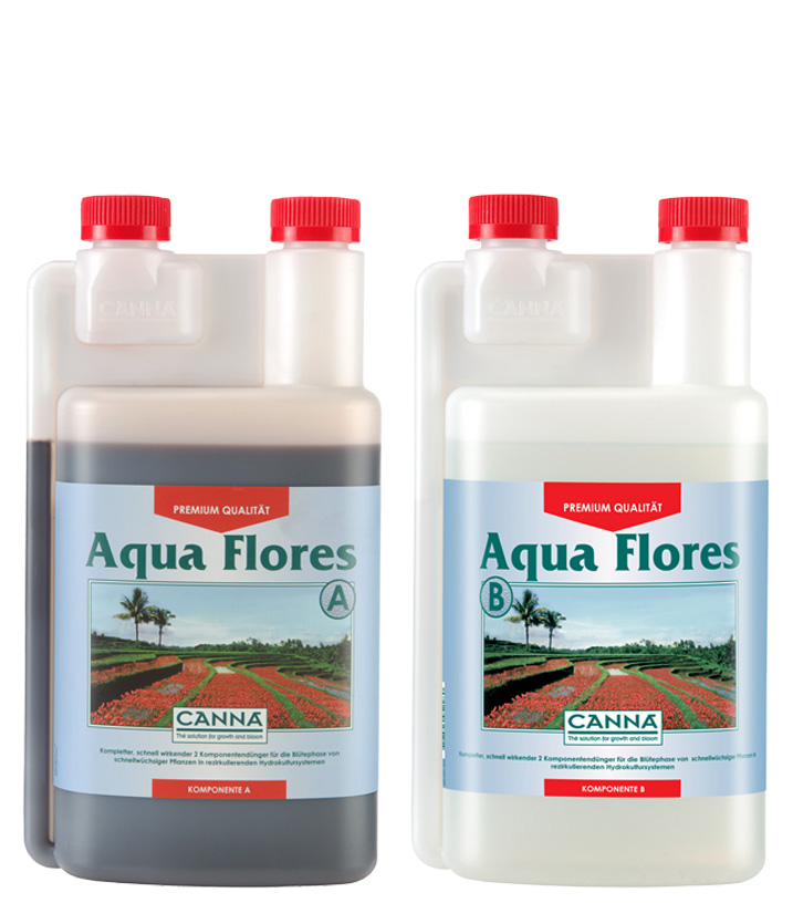 Canna Aqua Flores A + B je 1 l Growversand canna aqua flores A+B 1l
