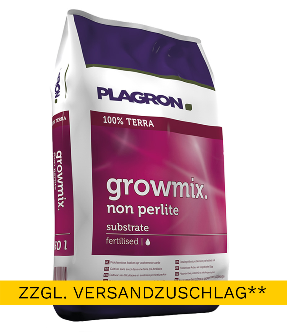Plagron Grow Mix ohne Perlite 50 l Growversand plagron growmix non perlite 50l zuschlag