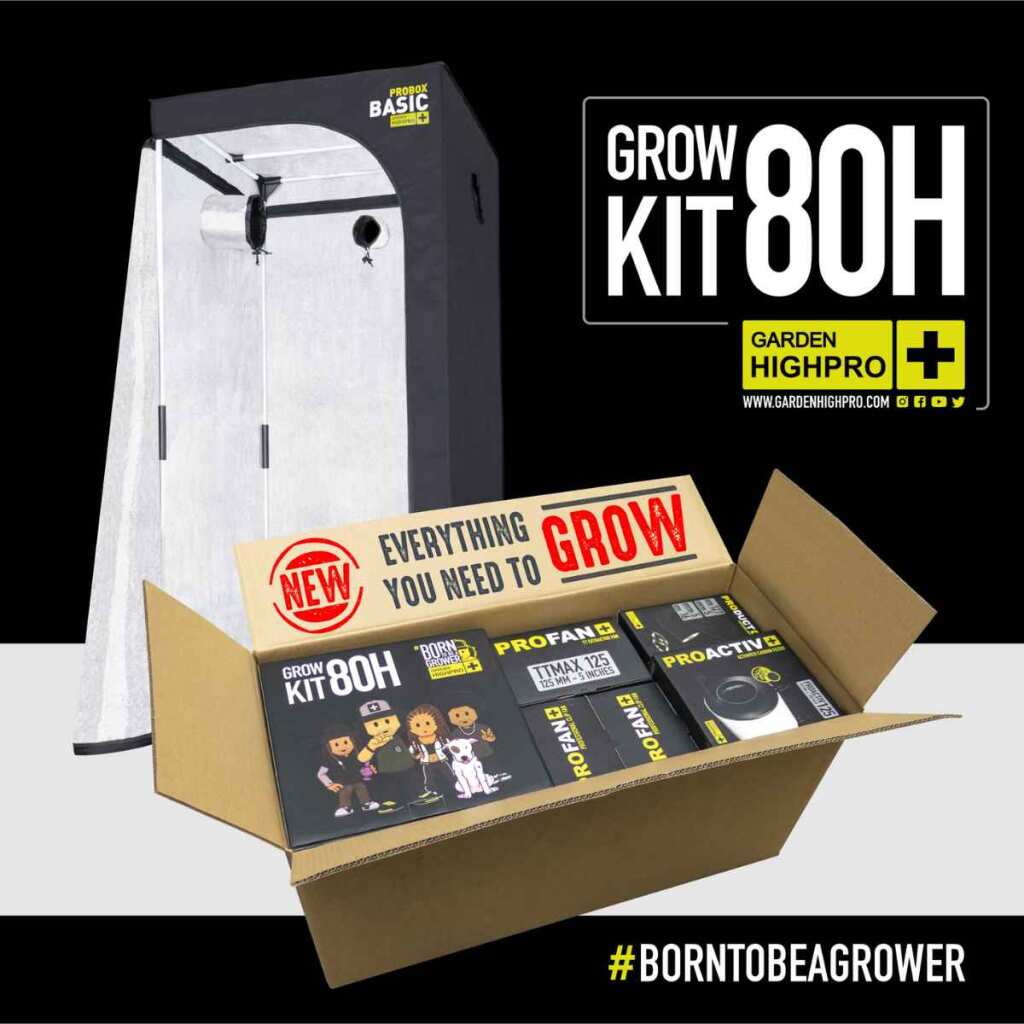 Growversand GHP Komplettset 80x80x180 Verpackungsinhalt