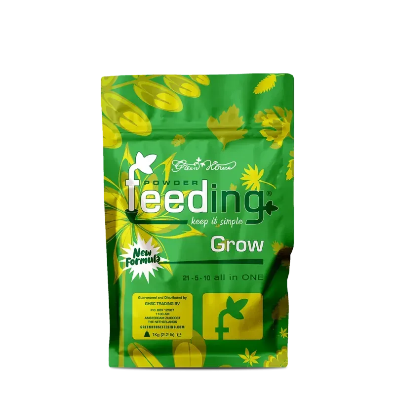 Green House Feeding (Powder Feeding) Grow - New Formula - Optimaler Wachstumsdünger | 1000 g