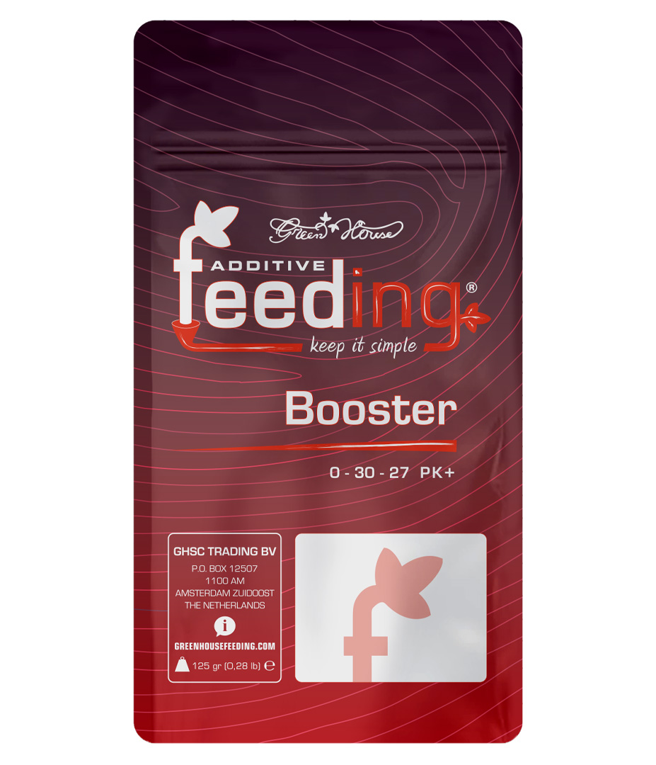 Green House Feeding (Additive Feeding) Booster 125 g Growversand powderfeeding booster vorne 125g