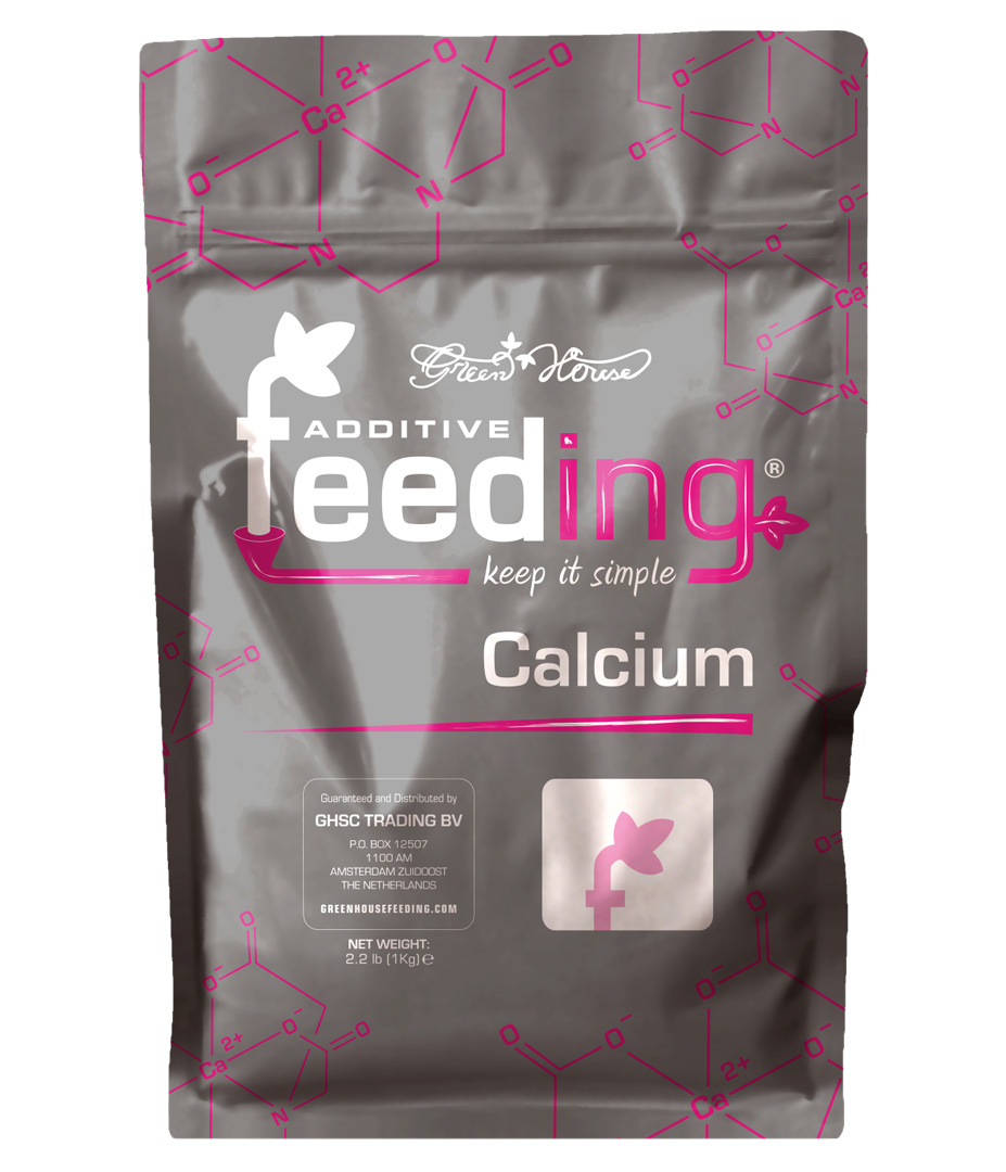 Green House Feeding (Additive Feeding) Calcium 1 kg Growversand powderfeeding calcium vorne 1kg