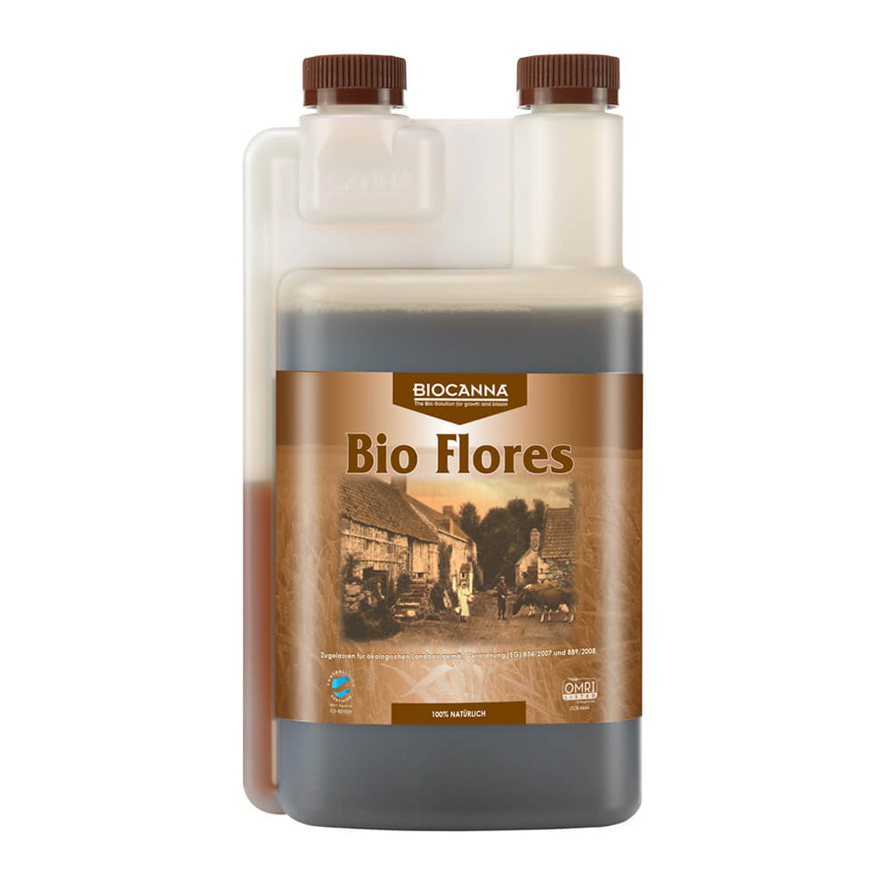 Biocanna Bio Flores 1L - Der perfeke Bio-Blütedünger