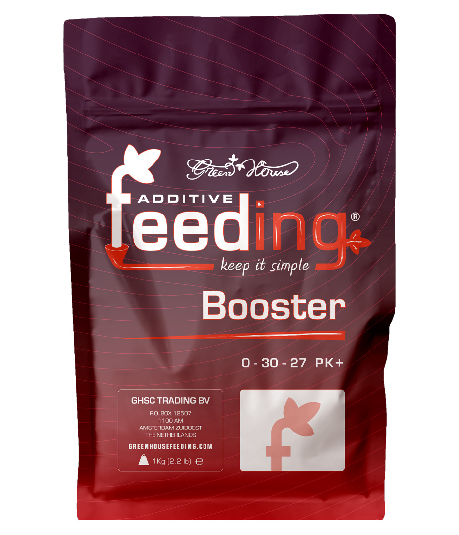 Green House Feeding (Additive Feeding) Booster 1 kg Growversand powderfeeding booster vorne 1kg