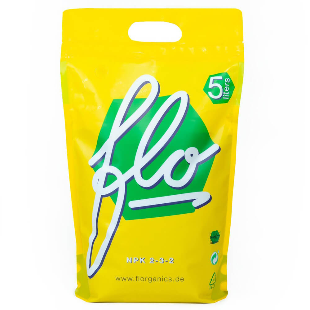 Growversand Produkte Florganics FLO Front 5l Grow Langzeitdünger