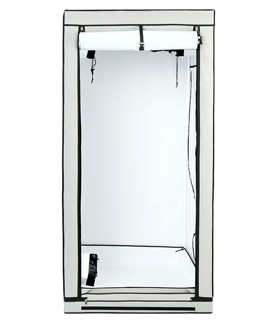 Homebox Ambient Q100 (100 x 100 x 200 cm/1 m²) PAR+ Growversand homebox q100 gerade offen