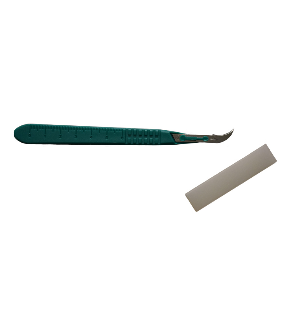 Growversand stecklingsequipment skalpelle einwegskalpell gebogene klinge