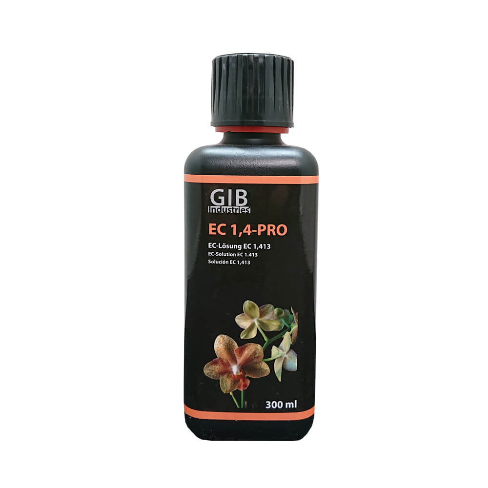 GIB Industries EC, 1,4-PRO, EC-Eichlösung, 1,413 mS/cm, 300 ml GIB Eichlösung EC1,4 PRO
