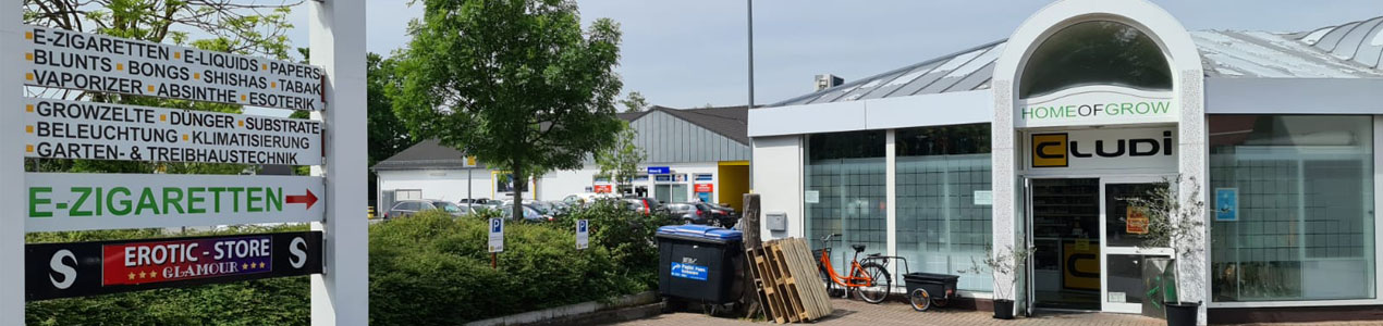 Frontansicht des Ladengeschäfts Frontansicht des Ladengeschäfts