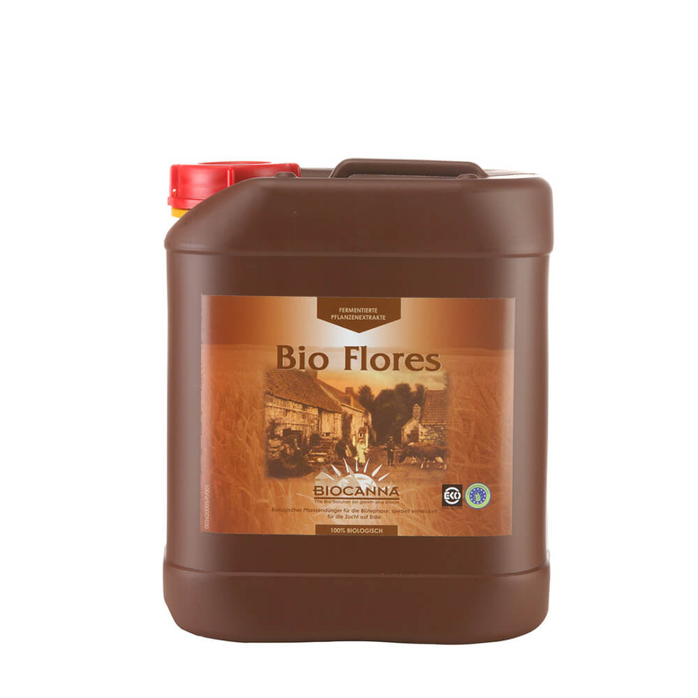 Biocanna Bio Flores 5L - Der perfeke Bio-Blütedünger Biocanna Bio Flores 5L - Der perfeke Bio-Blütedünger