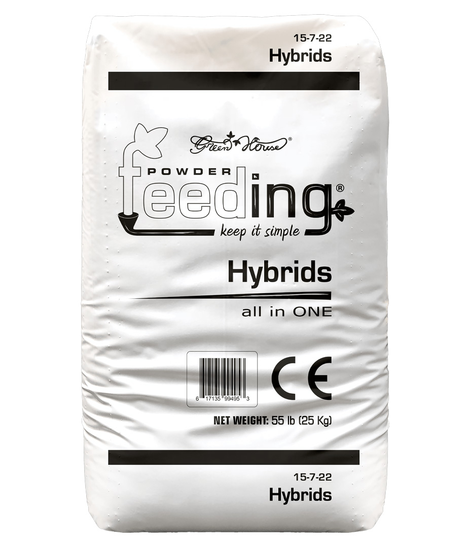 Growversand powderfeeding hybrids vorne 25kg
