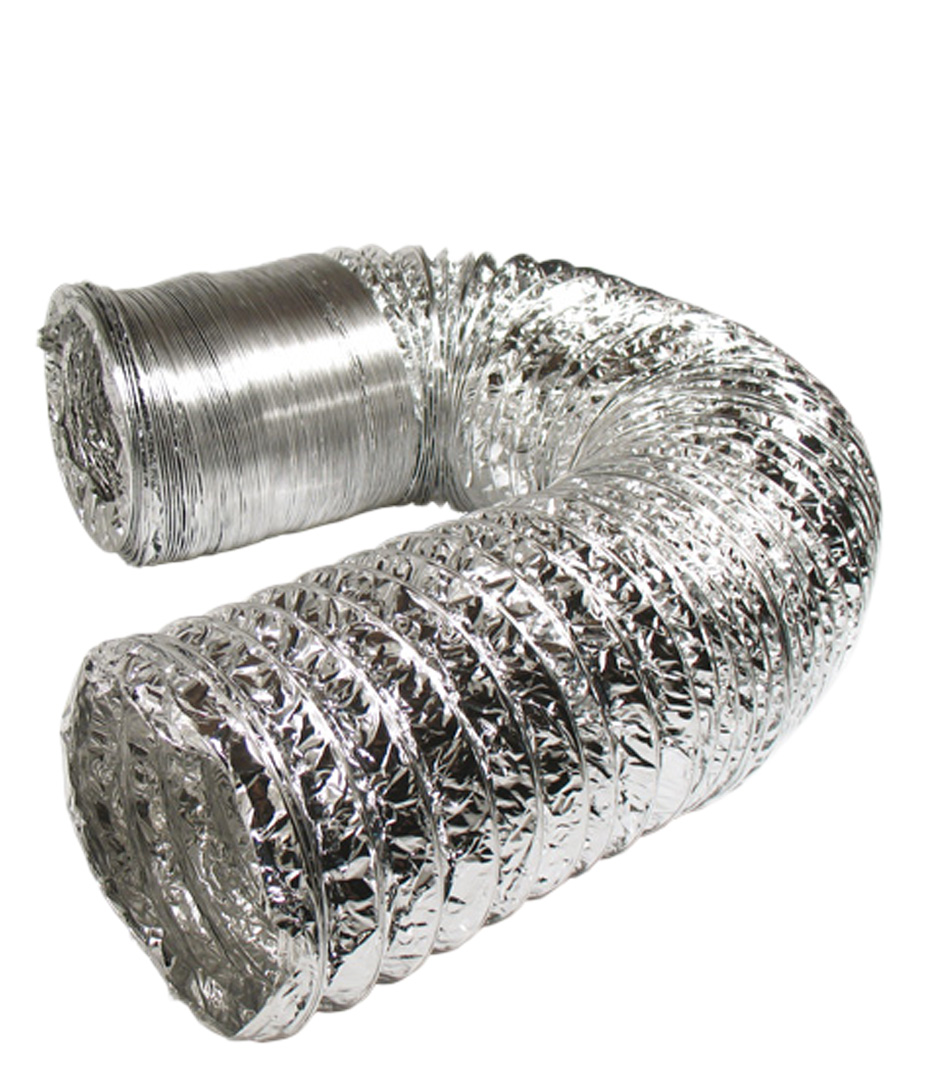 Aluflex-Schlauch 102 mm Meterware Growversand belüftungszubehör aluflexschlauch universal