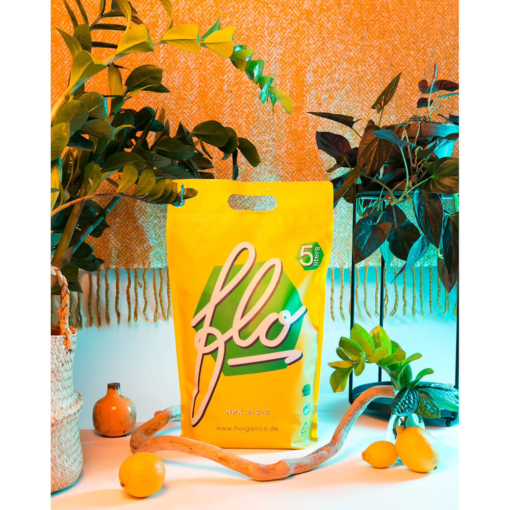 Growversand Produkte Florganics FLO Front 5l Grow Langzeitdünger