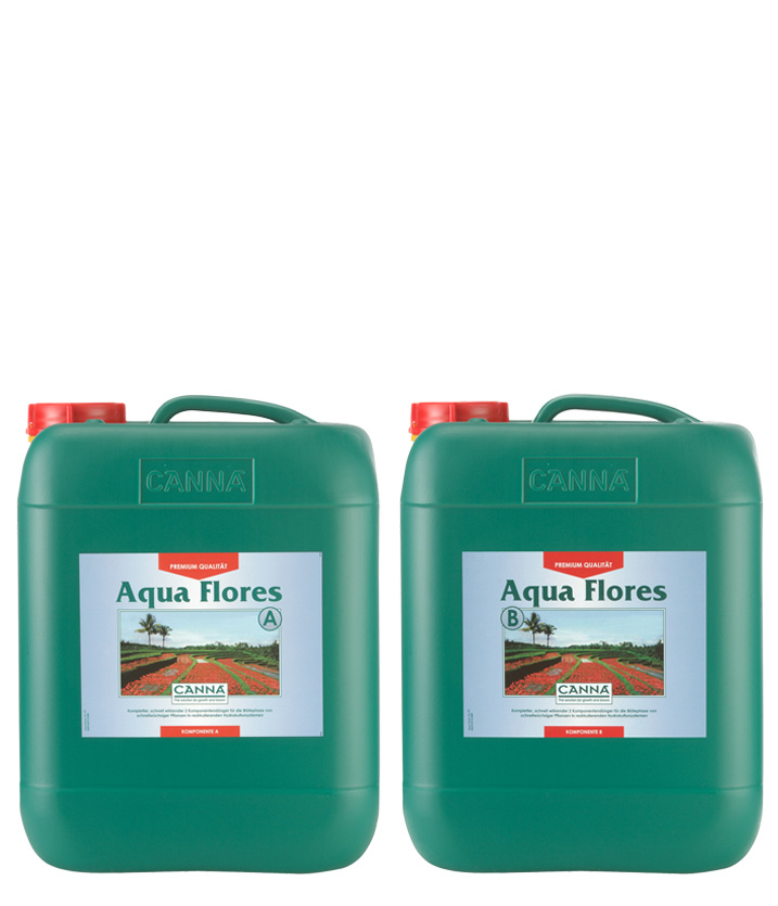 Canna Aqua Flores A + B je 10 l Growversand canna aqua flores A+B 10l