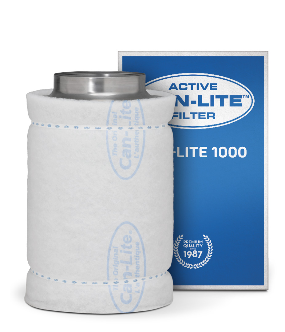 Can Lite Aktivkohlefilter 1000 m³/h 200 mm Growversand can lite 1000