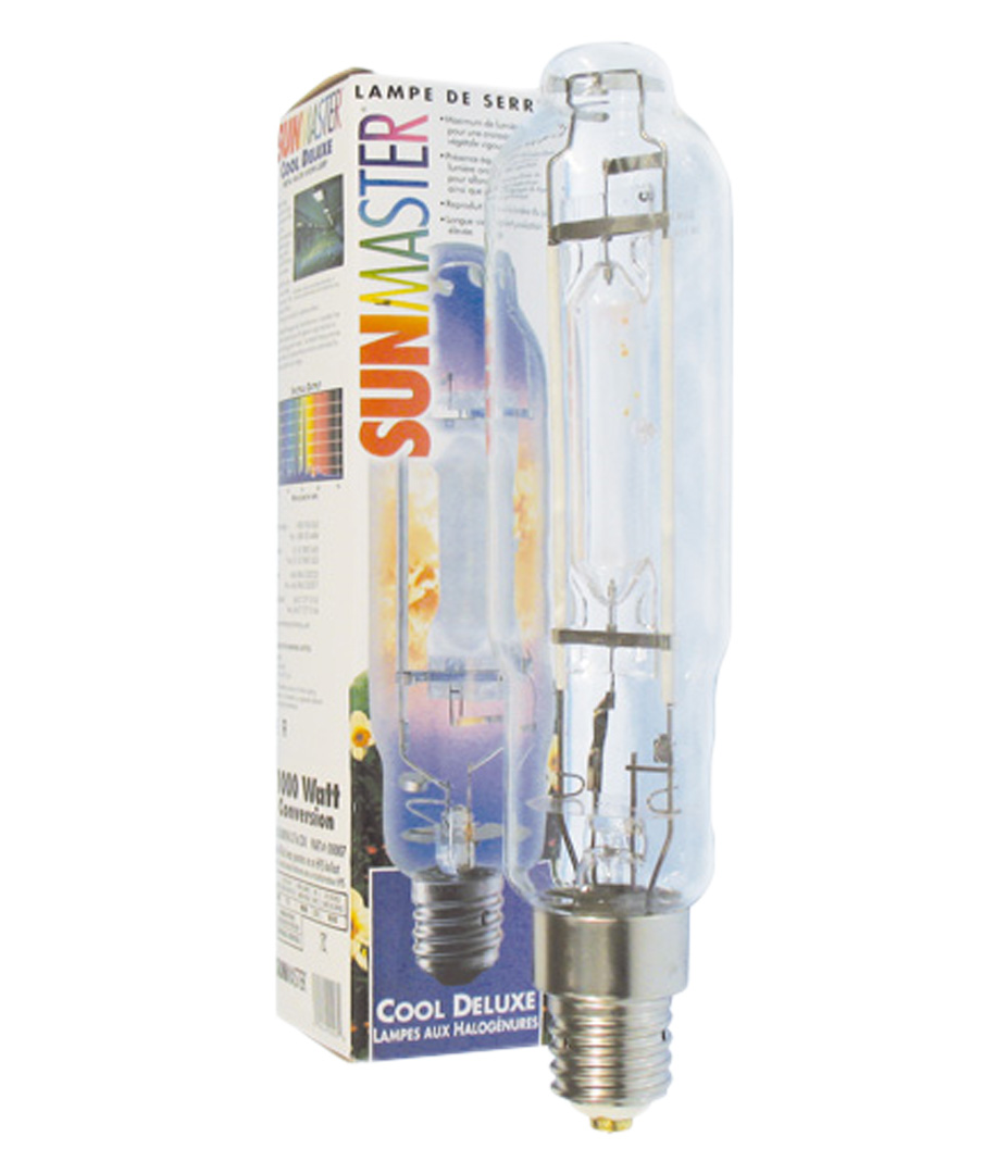 Sunmaster Cool Deluxe MH Wachstumsleuchtmittel 1000 W Growversand sunmaster MH 1000W