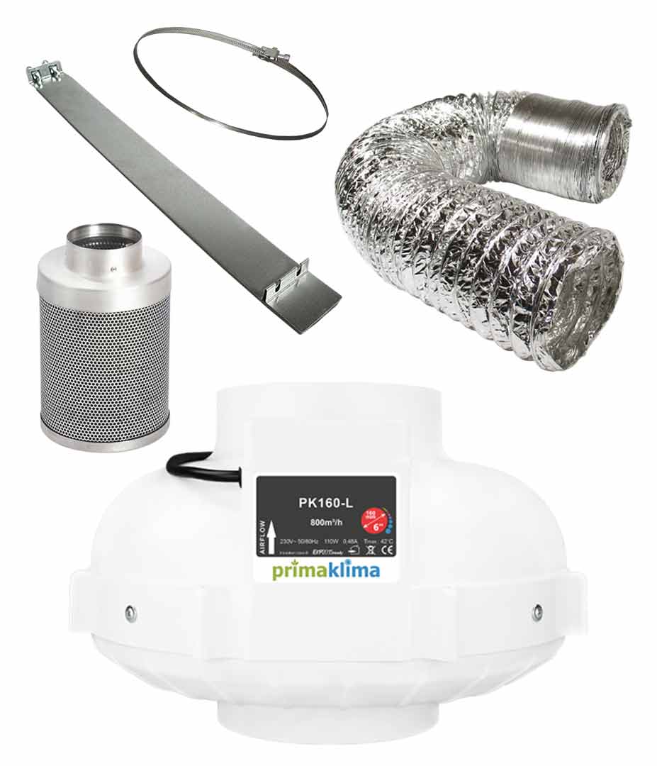 Abluftset L 800 m³/h 160 mm Produktbilder Abluftset L 800m3h 160mm