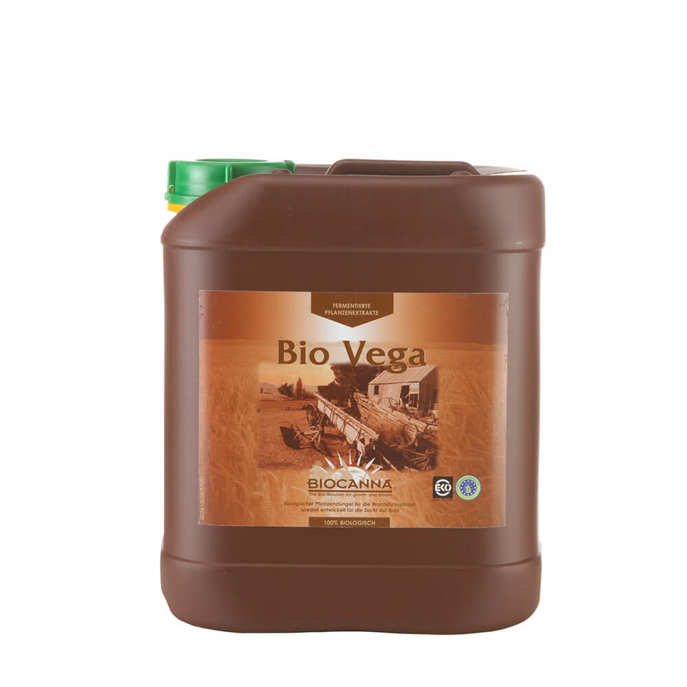 Biocanna Bio Vega 5L - Organischer Wachstumsdünger für Pflanzen auf Erde Biocanna Bio Vega 5L - Organischer Wachstumsdünger für Pflanzen auf Erde