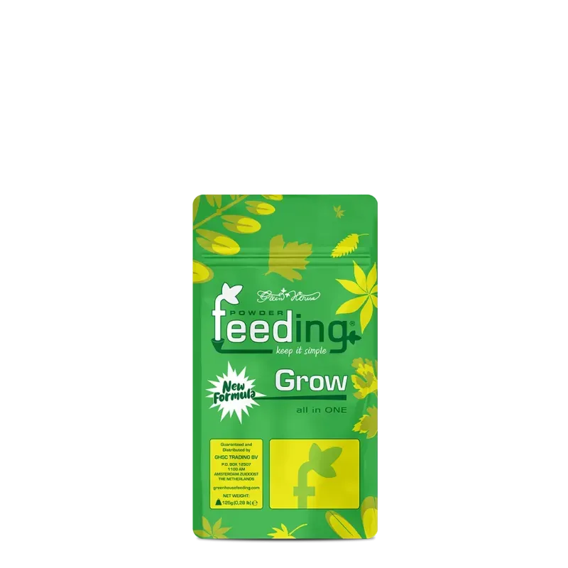 Green House Feeding (Powder Feeding) Grow - New Formula - Optimaler Wachstumsdünger | 125 g