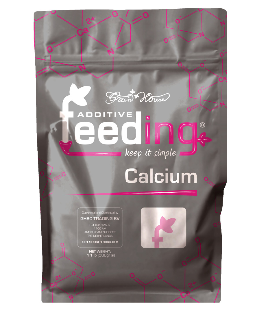 Green House Feeding (Additive Feeding) Calcium 500 g Growversand powderfeeding calcium vorne 500g