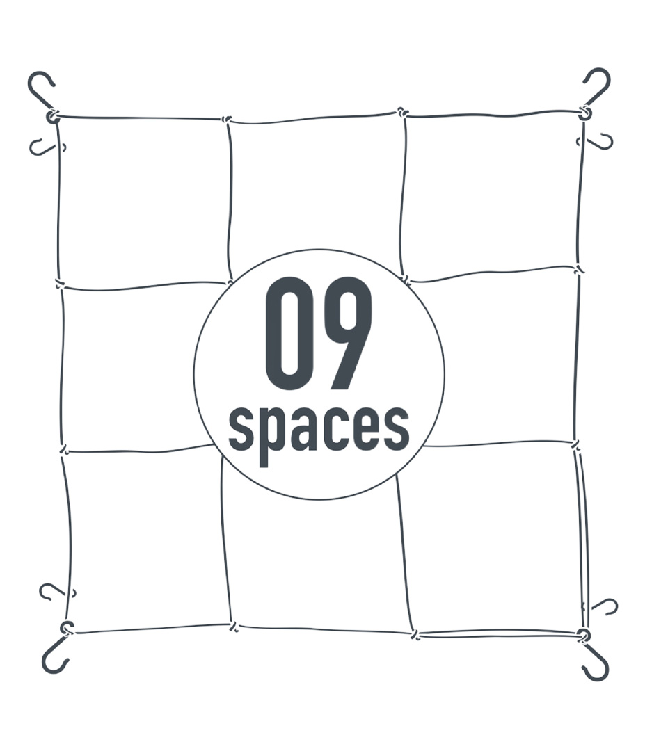 Growversand pflanznetze GHP ProNet 9 Felder