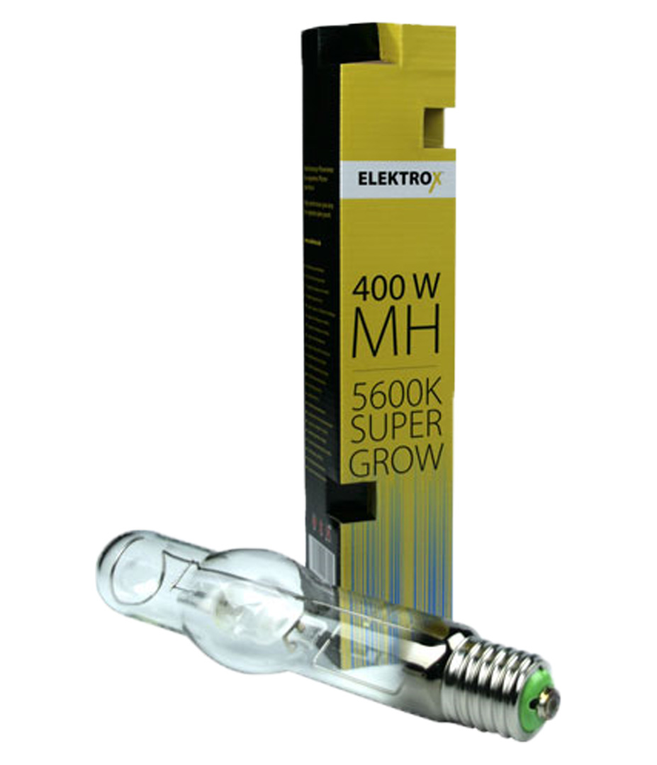 Elektrox Super Grow MH Wachstumsleuchtmittel 400 W Growversand elektrox MH super grow 400w