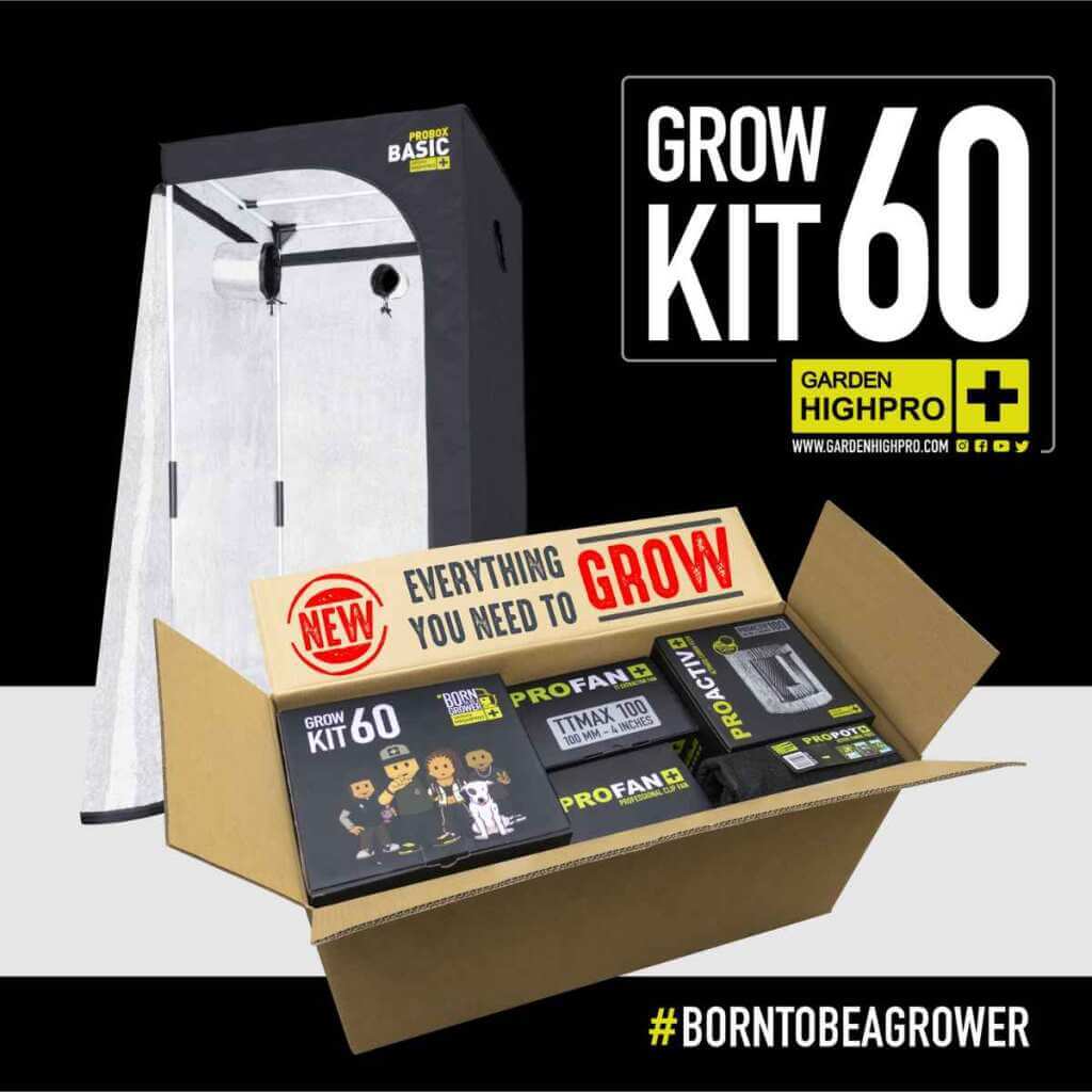 Growversand GHP Komplettset 60x60x160 Verpackungsinhalt