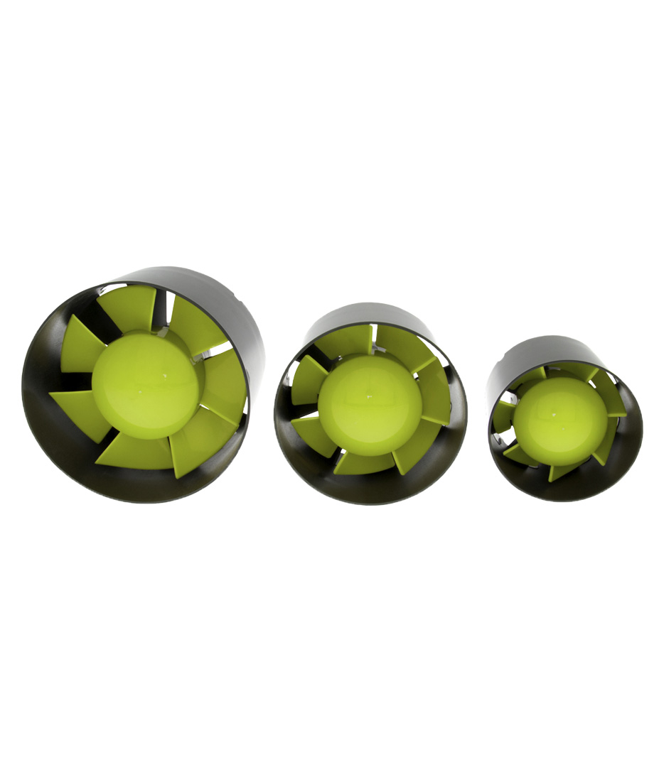 Garden Highpro Axial Inline Ventilator 107 m³/h 100 mm Growversand garden highpro-inline 100 125 150