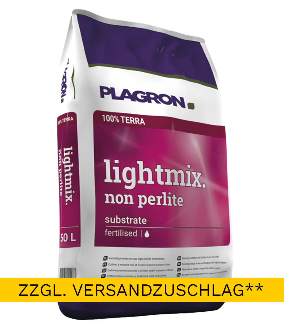 Plagron Light Mix ohne Perlite 50 l Growversand plagron lightmix non perlite 50l zuschlag