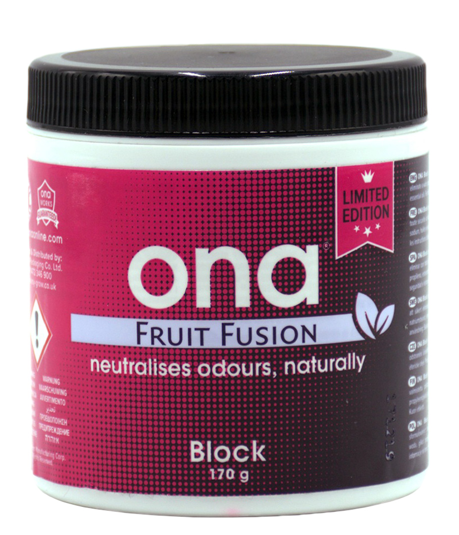 Ona Block 170 g Fruit Fusion Growversand ona block fruit fusion 170g