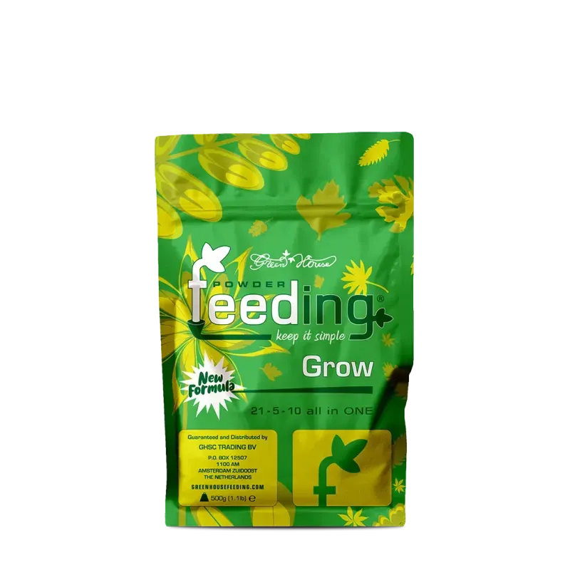 Green House Feeding (Powder Feeding) Grow - New Formula - Optimaler Wachstumsdünger | 500 g
