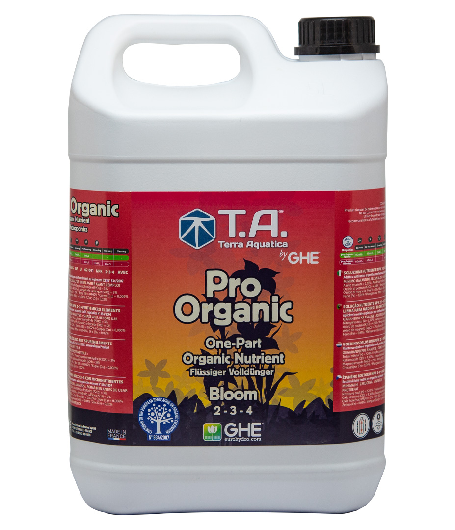 Growversand terra aquatica pro organic bloom 5l
