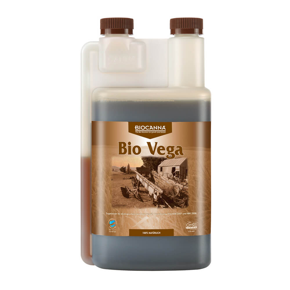 Biocanna Bio Vega 1L - Organischer Wachstumsdünger für Pflanzen auf Erde Biocanna Bio Vega 1L - Organischer Wachstumsdünger für Pflanzen auf Erde