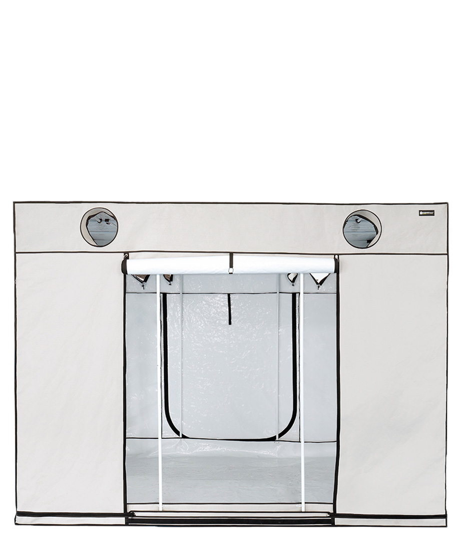 Homebox Ambient Q300+ (300 x 300 x 220 cm/9 m²) PAR+ Growversand homebox q300+ gerade offen